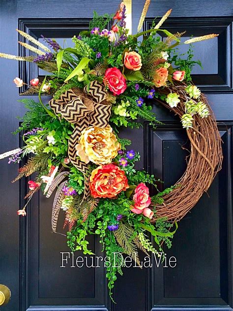 A personal favorite from my Etsy shop (null) | Wreaths | Spring door wreaths, Door wreaths, Wreaths