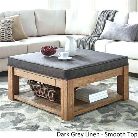 Kick up your feet and rest them on top of one of these ottomans. Coffee Table Ottoman Combination - The Coffee Table