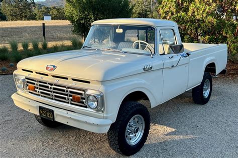 1964 Ford F 100 4x4 4 Speed For Sale On Bat Auctions Sold For 37750