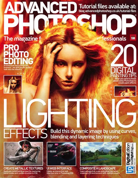 Advanced Photoshop Uk 108 2013 Esta Revista Es De La época En La Que