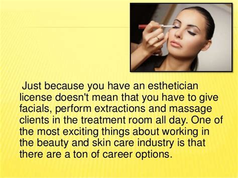 what all can you do with an esthetician license