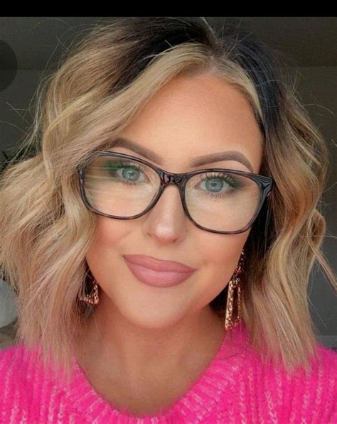 Pin By Mattie Echols On Glasses Pretty Blonde Hair Glasses For Face Shape Most Beautiful Eyes