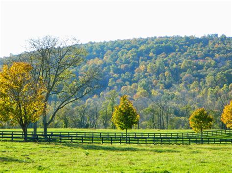 Blue Ridge Mountain Home Barns And Fall Foliage Of Loudoun County
