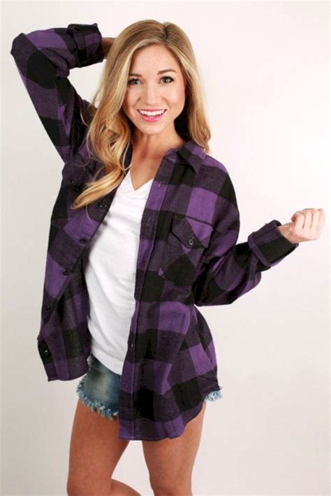 Incredible Flannel Outfit For Women In Spring Outfit Com Flannel Outfits Flannel