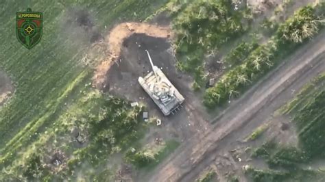 Video Boom And Busted Ukrainian Drone Reduces Russian Tank To Scrap