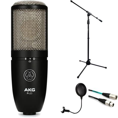 Akg P420 Large Diaphragm Condenser Microphone Package Sweetwater