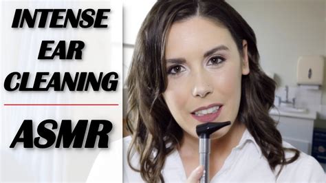 asmr intense ear cleaning role play binaural personal attention 3dio youtube