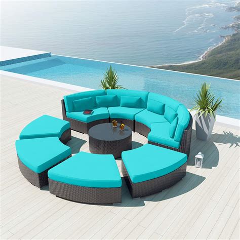 Round Outdoor Sectional Sofa Tutorial Pics