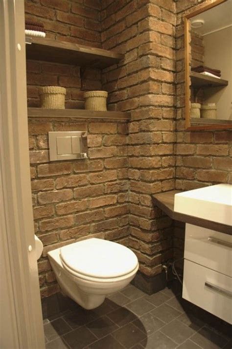 With designer bathroom tiles available, browse the range online today. Brick Bathroom... Rwanda? | Brick bathroom, Rustic ...
