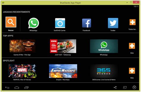 Con la aplicación bluestacks para windows podrás disfrutar de todas las aplicaciones móviles que desees tener emulando un dispositivo android en tu pc. BlueStacks - Descargar para Windows 10