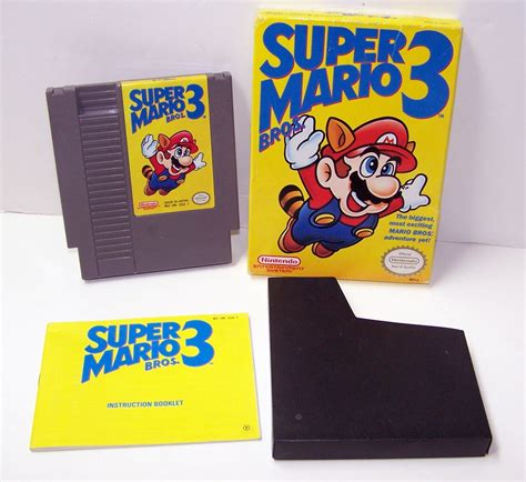 Super Mario Bros 3 Original 8 Bit Nintendo Nes Game Cartridge Complete
