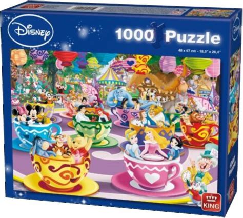1000 Piece Disney Teacup Ride Jigsaw Puzzle