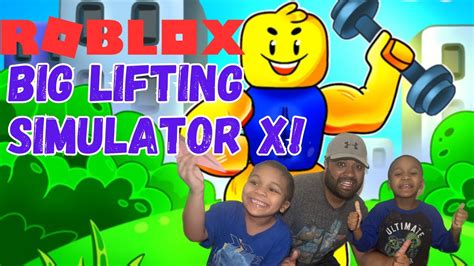 Roblox 💪 Big Lifting Simulator X Youtube