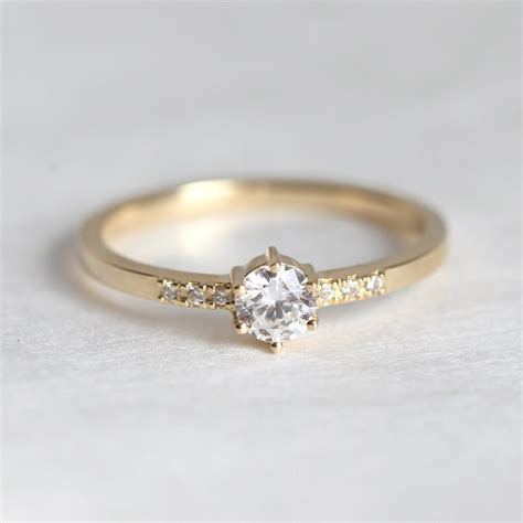 We did not find results for: Ring For Women 0.1CTriund cut 18k solid yellow gold ...