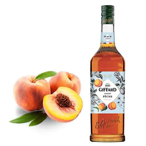 Giffard Premium Peach Syrup L Lazada