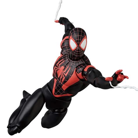 Mafex Miles Morales Spider Man Figure Photos And Up For Order Marvel