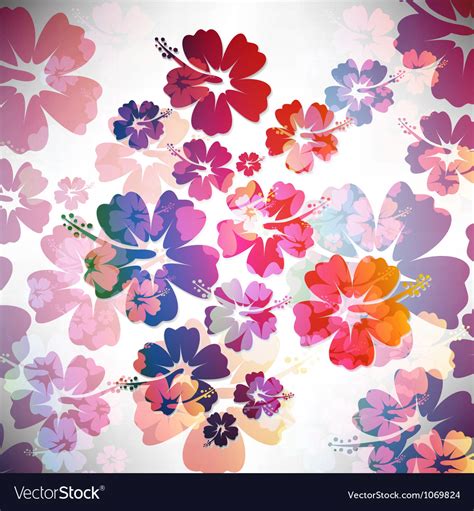 Abstract Tropical Background Royalty Free Vector Image