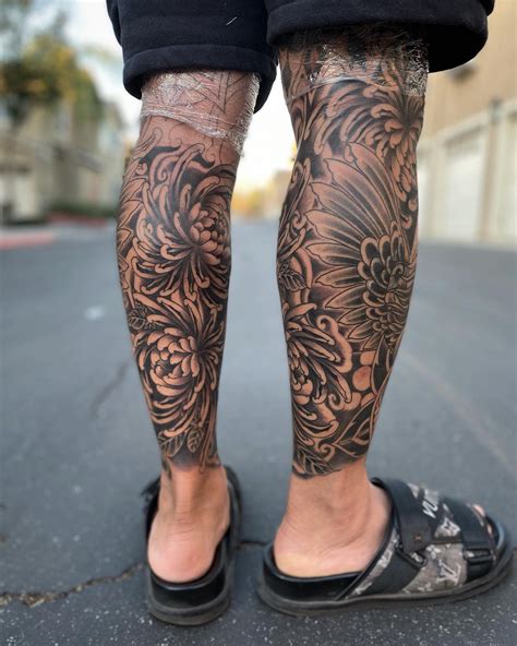 Discover More Than 86 Leg Tattoos Men Best Esthdonghoadian
