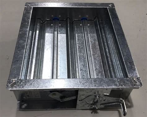 Cool Air Galvanized Steel Gi Manual Volume Control Damper Shape
