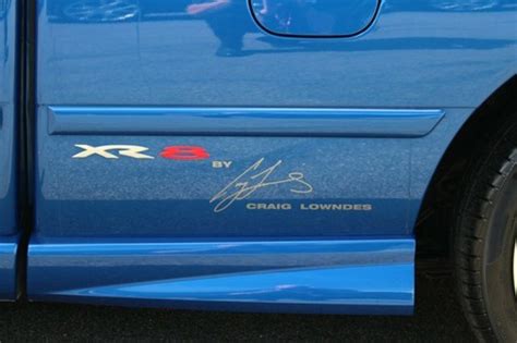 He is married to natalie. 2007 FORD FALCON XR8 CRAIG LOWNDES BF MKII - JFFD4105798 ...