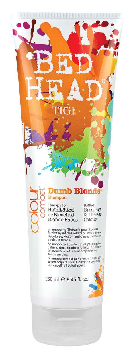 Tigi Bed Head Colour Combat Dumb Blonde Shampoo Naturallycurly