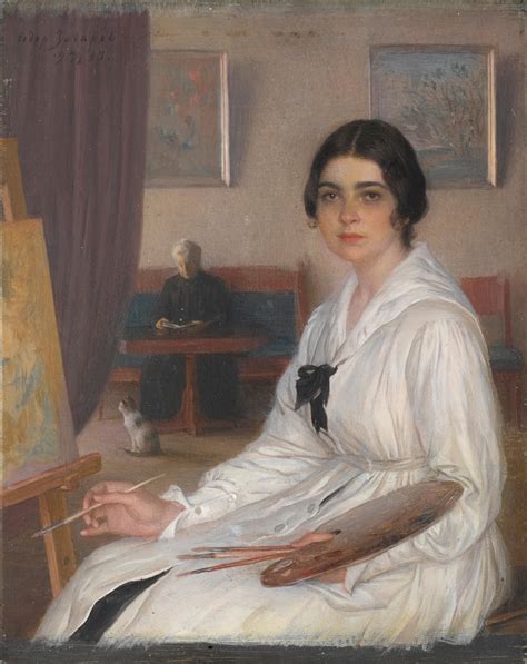 bonhams fedor ivanovich zakharov russian 1882 1968 portrait of mlle borisova 19 4 x 15 5cm