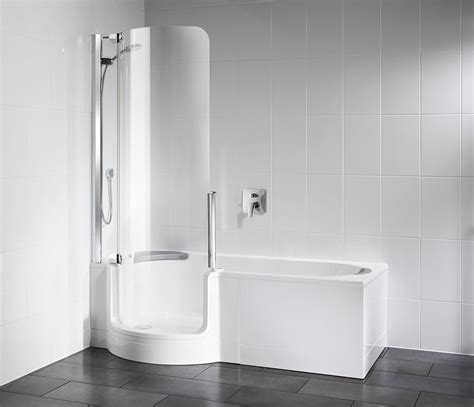Artweger Twinline 1 Dusch Badewanne 160 Cm Mit Glasfront Tür Kombiwanne