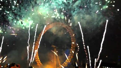 London Fireworks 2012 Youtube