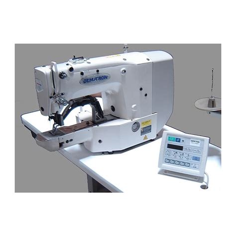 Electronic Bar Tacker Bar Tack Sewing Machine Dematron Dlk 1900a Hs1