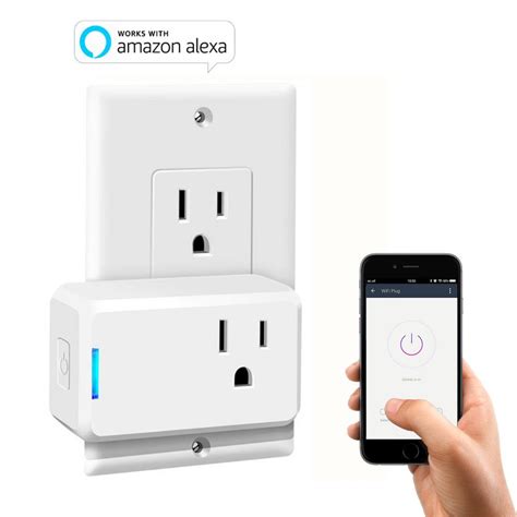 All air conditioners need a power socket to work. Wi-Fi Mini Smart Plug Works with Alexa for Voice Control ...
