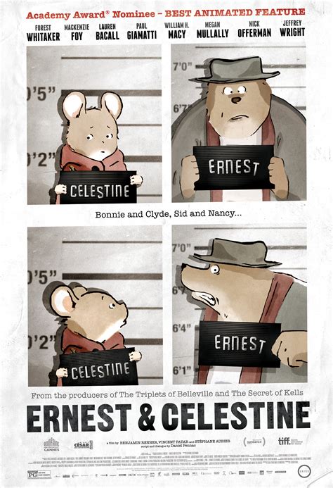Exclusive Sundance Poster Debut Oscar Nominated Animated Film Ernest