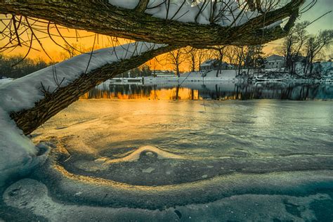 Frozen Sunrise Tquist24 Flickr