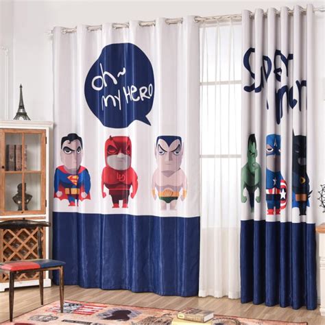 The Avengers Captain America Blackout Curtains For Kids