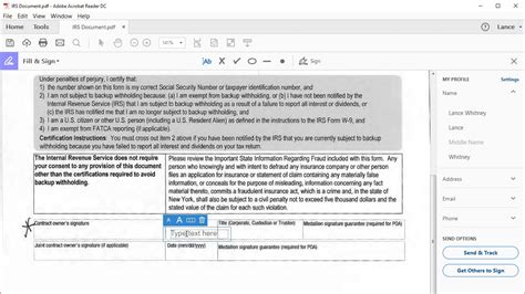 How to Insert Text, Sign a PDF With Adobe Acrobat Reader