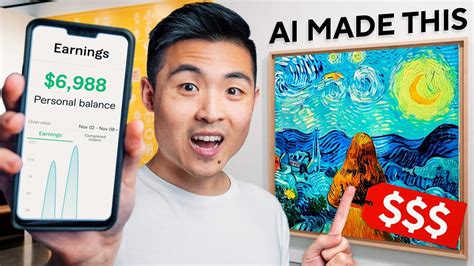 i tried selling ai art for 30 days youtube