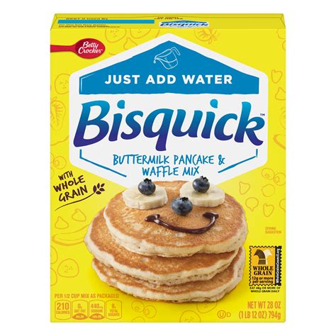 Bisquick Baking Mix Complete Pancake And Waffle Mix Buttermilk 28 Oz