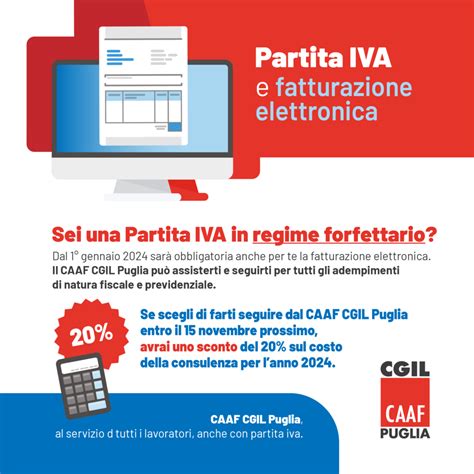 Partite Iva In Regime Forfettario Caaf Cgil Puglia