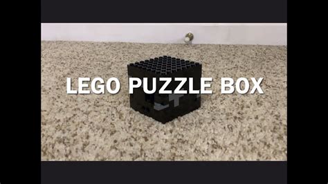 How To Build Lego Puzzle Box Youtube