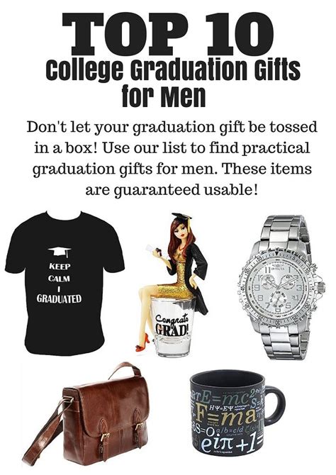 Whether you go practical or we chose these 30 college graduation gifts to provide a range of ideas that'll help them celebrate this event. Top 10 Practical College Graduation Gifts for Men ...