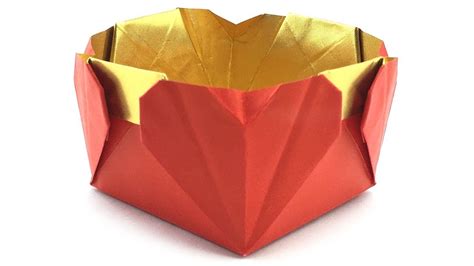 Origami Heart Box Tutorial Hyo Ahn