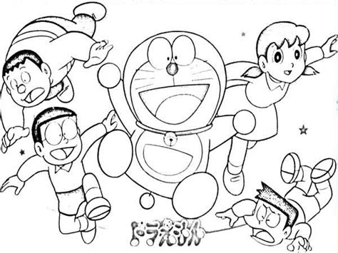 Gambar 75 Gambar Doraemon Lucu Bersama Nobita Shizuka