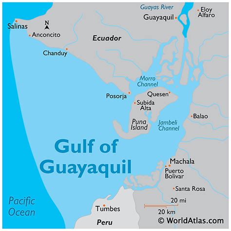 Mapa De Guayaquil Ecuador