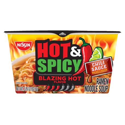 Nissin Bowl Noodles Hot And Spicy Super Picante Ramen Noodle Soup Shop Soups And Chili At H E B