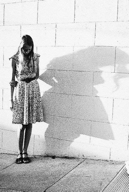 The Girl And Her Shadow Shadow Photography Photographs Ideas Shadow