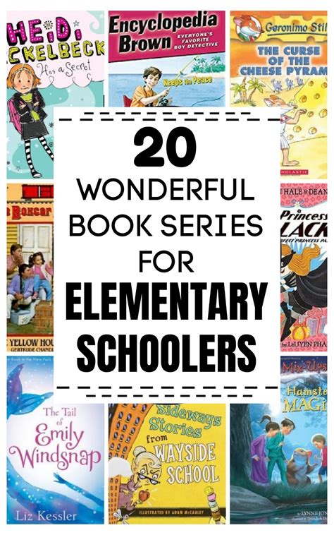 20 Favorite Chapter Book Series For Elementary Schoolers Everyday Reading