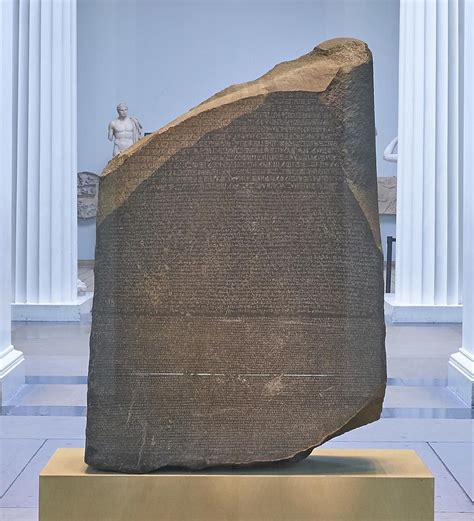 the rosetta stone was discovered onthisday in 1799 it s regarded as one of the most important…