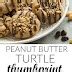 Peanut Butter Turtle Thumbprint Cookies Christmas Blog