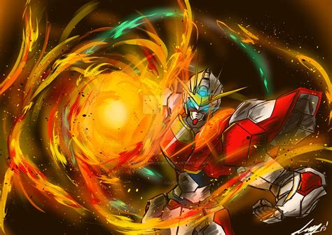 Build Burning Gundam By Ibrahammoizoos On Deviantart