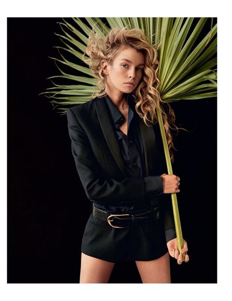 Stella Maxwell Models Sophisticated Styles For Marie Claire Italy Stella Maxwell Stella