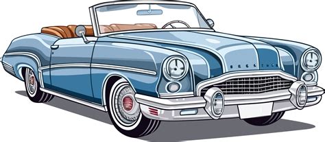 Vintage Classic Car Illustration 26427923 Png